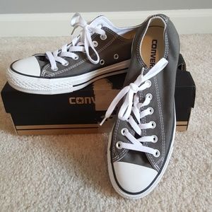 Brand new converse shoes charcoal